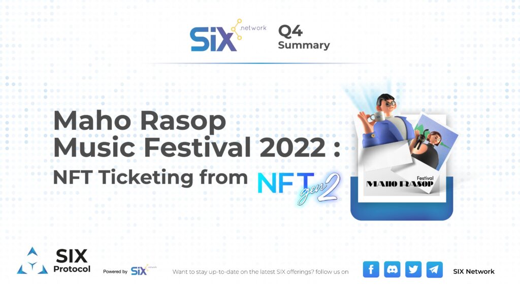 Maho Rasop NFT Ticketing