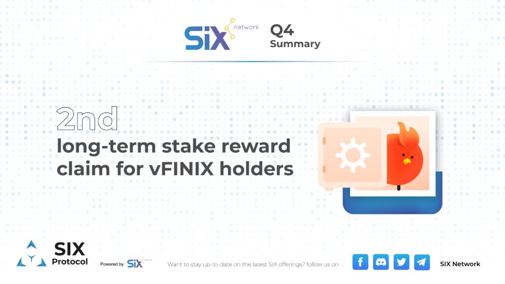 loyalty reward program & privilege checker for vFINIX holders